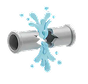 Burst pipe